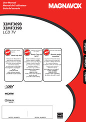 Magnavox 32MF339B Guia Del Usuario