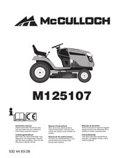 McCulloch M125107 Manual De Las Instrucciones