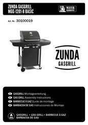 Mayer Barbecue 30100019 Instrucciones De Montaje