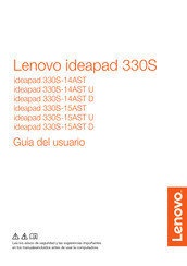 Lenovo ideapad 330S Serie Guia Del Usuario