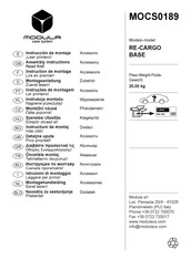 Modula MOCS0189 Instrucción De Montaje