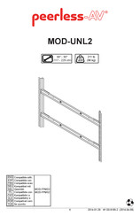 peerless-AV MOD-UNL2 Manual De Instrucciones