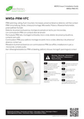 CP Electronics MWS6-PRM-VFC Guia De Instalacion