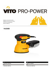 VITO PRO POWER VIL0300 Manual De Instrucciones