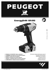 PEUGEOT EnergyDrill-18V20 Manual