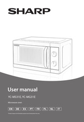 Sharp YC-MG31E Manual Del Usuario