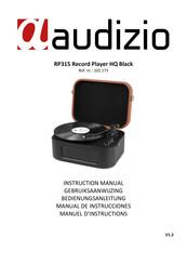 Audizio RP315 Manual De Instrucciones