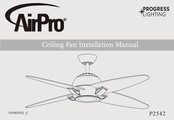 AirPro PROGRESS LIGHTNING P2542 Manual De Instalación