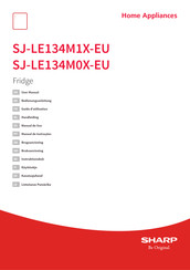 Sharp SJ-LE134M0X-EU Manual De Uso