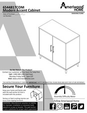 Ameriwood HOME B346544817COM Instrucciones De Montaje