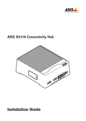 Axis D3110 Guia De Instalacion