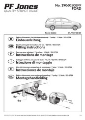 PF Jones 19060508PF Instrucciones De Montaje