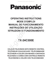 Panasonic TX-24C300E Manual De Funcionamiento