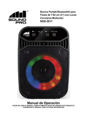 Sound Pro NDS-3011 Manual De Operación