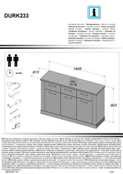 Forte DURK233 Instrucciones De Montaje