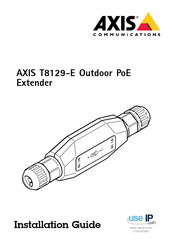 Axis T8129-E Guia De Instalacion
