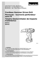 Makita BHP451 Manual De Instrucciones