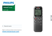 Philips VoiceTracer DVT1120 Manual Del Usuario