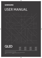 Samsung Q86T Manual Del Usuario