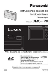 Panasonic LUMIX DMC-FP8 Instrucciones Básicas De Funcionamiento