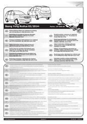 ECS Electronics SY-009-BH Instrucciones De Montaje