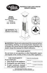 Outdoor Leisure PGLHB36 Manual Del Propietário