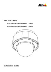 Axis Q6075-E Guia De Instalacion