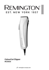 Remington ColourCut Clipper HC5035 Manual De Instrucciones