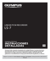 Olympus LS-7 Manual De Instrucciones