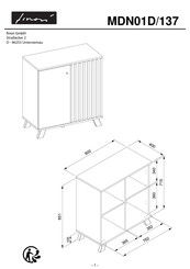 finori MDN01D/137 Instrucciones De Montaje
