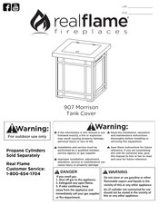 RealFlame 907 Morrison Manual De Instrucciones