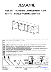 Diagone MANCHESTER L190 Manual Del Usuario