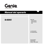 Genie S-60 XC Manual Del Operario