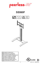 peerless-AV SS560F Manual De Instrucciones