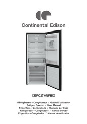 CONTINENTAL EDISON CEFC270NFBIX Manual De Uso