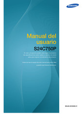 Samsung S24C750P Manual Del Usuario