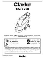 Clarke CA30 20B Instrucciones De Uso