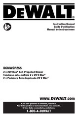 DeWalt DCMWSP255 Manual De Instrucciones