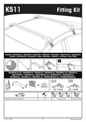 Yakima K511 Instrucciones De Montaje