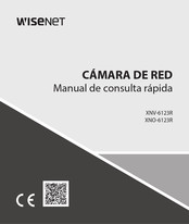 Wisenet XNO-6123R Manual De Consulta Rápida