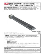 HeatStar 45GSP Instrucciones De Funcionamiento Y Manual Del Propietario