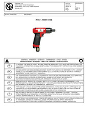 CP PT031-T9000-I10S Manual De Instrucciones