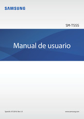 Samsung SM-T555 Manual De Usuario
