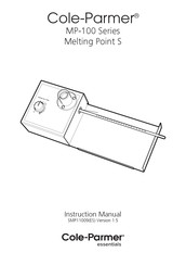 Cole-Parmer MP-100 Serie Manual De Instrucciones