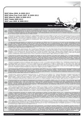 ECS Electronics VW-116-B1 Instrucciones De Montaje