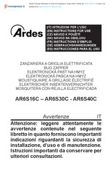 ARDES AR6S40C Instrucciones Para El Uso