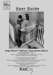 Kidco Angle Mount Safeway G22a-C Manual Del Usuario