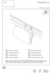 Pressalit R6444 Instrucciones De Montaje