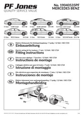 PF Jones 19040535PF Instrucciones De Montaje