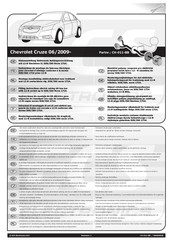 ECS Electronics CH-011-BB Instrucciones De Montaje